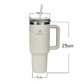 Copo Térmico 1,2L com Canudo – Inox 304, Tampa 2 em 1, Alta Isolação