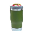 Copo Térmico 5 em 1 Inox 420ml – Versátil, Compacto e Conserva até 24h Gelado!