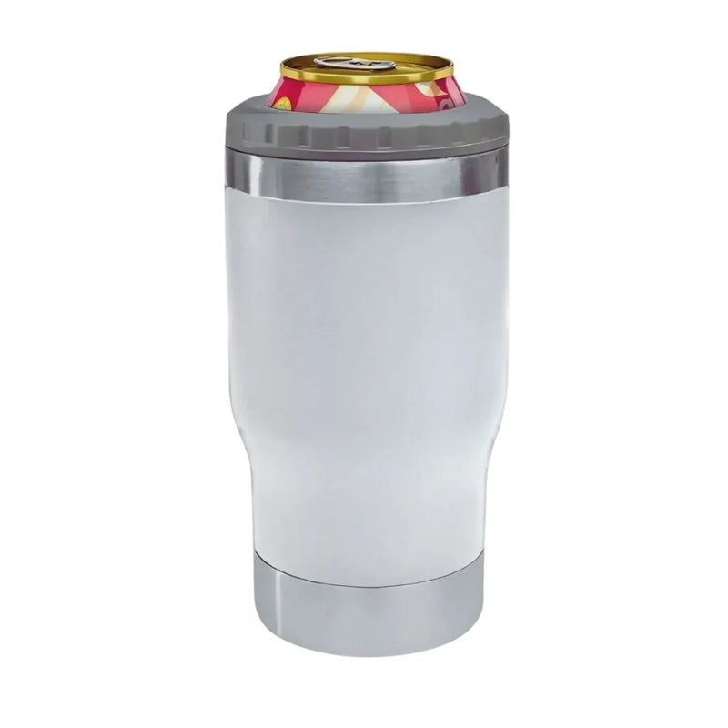 Copo Térmico 5 em 1 Inox 420ml – Versátil, Compacto e Conserva até 24h Gelado!