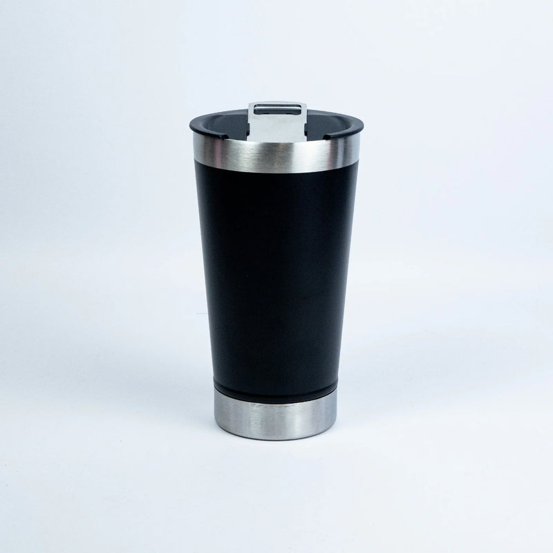 Copo Térmico Inox 473ml com Tampa, Abridor e Lâmpada – Estilo, Praticidade e Inovação em Um Só Produto!