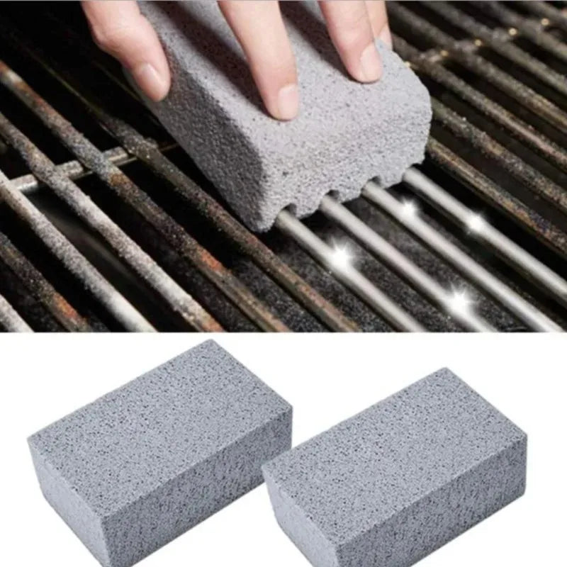 Pedra de Limpeza para Churrasqueira – Bloco Pumice Antigordura para Grelhas e Chapas | Acessório BBQ Essencial