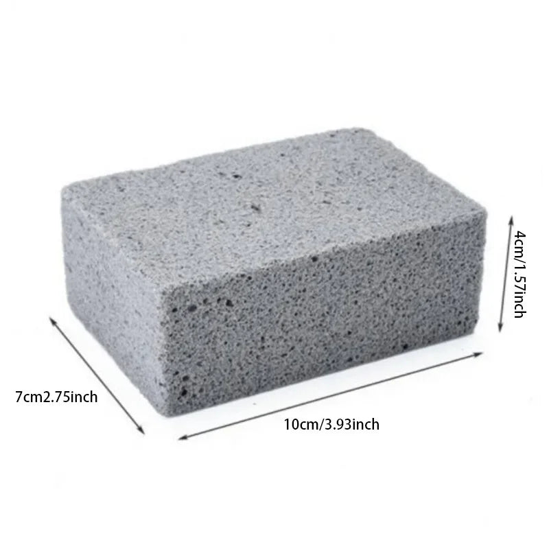Pedra de Limpeza para Churrasqueira – Bloco Pumice Antigordura para Grelhas e Chapas | Acessório BBQ Essencial